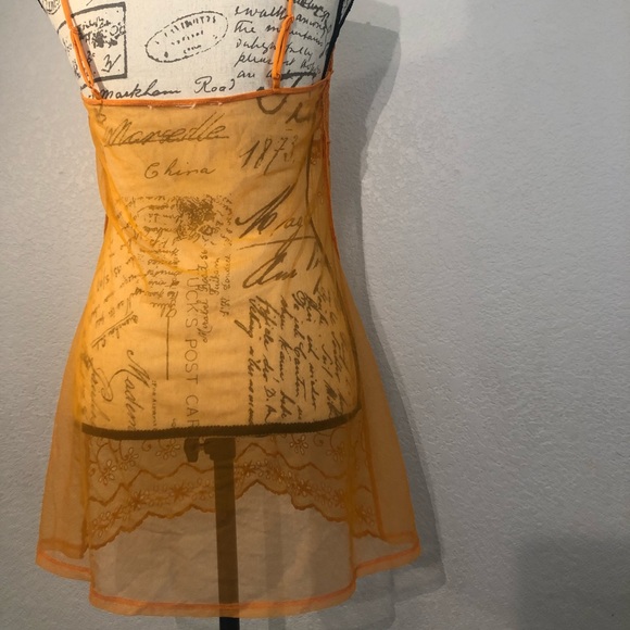 Vintage sheer embroidered dress - Picture 3 of 6